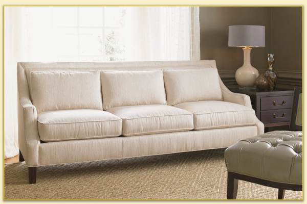 Hình ảnh Bài trí sofa văng nỉ 3 chỗ trong phòng khách Softop-1405