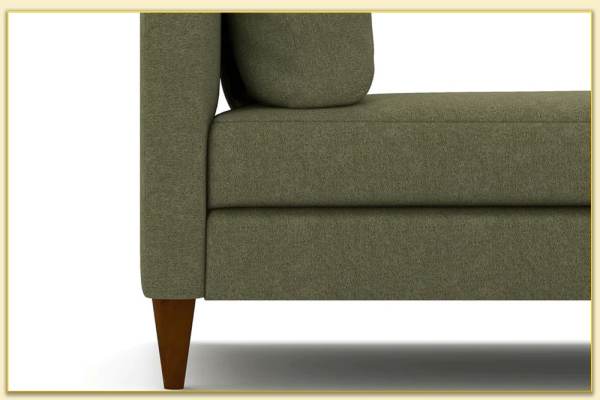 Hình ảnh Chân ghế sofa văng bọc nỉ đẹp Softop-1336