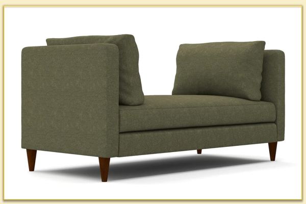 Hình ảnh Chụp góc nghiêng sofa văng nỉ đẹp Softop-1336