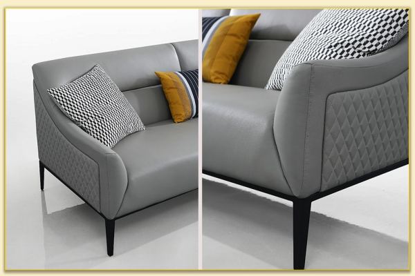 Hình ảnh Đặc điểm chi tiết phần tay vịn ghế sofa Softop-1496