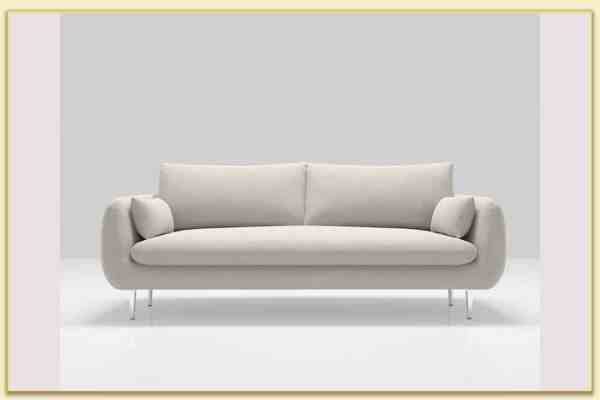 Hình ảnh Mẫu sofa văng bọc vải nỉ đẹp nhỏ gọn Softop-1603