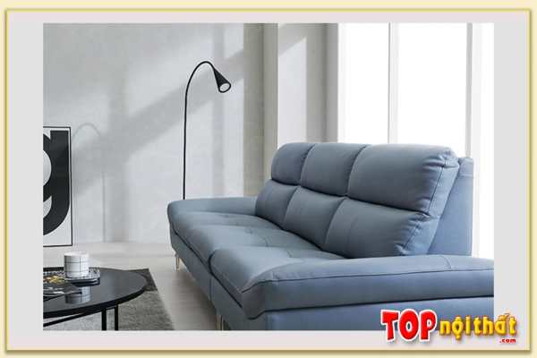 Hình ảnh Nhìn góc nghiêng mẫu ghế sofa văng da SofTop-0907