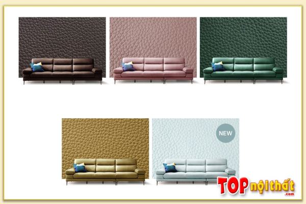 Hình ảnh Màu sắc ghế sofa văng da SofTop-0859