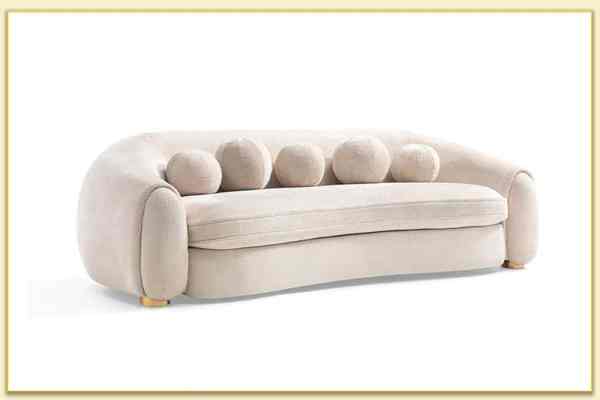 Hình ảnh Sofa văng nỉ đẹp hiện đại kiểu dáng độc đáo Softop-1501