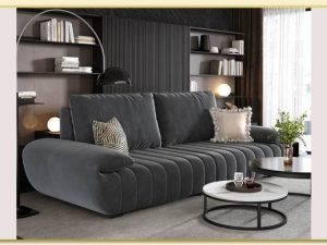 Hình ảnh Sofa văng nỉ nhỏ xinh tay gập kê phòng khách Softop-1731